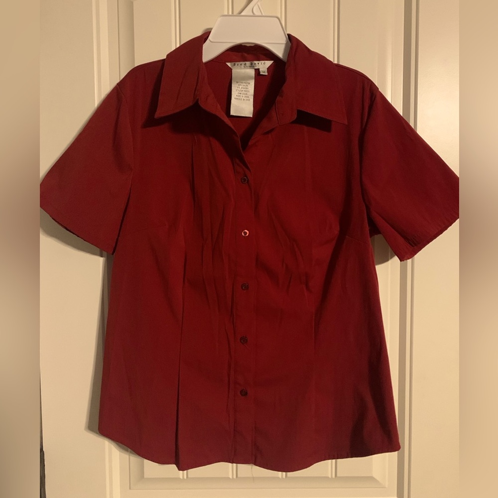 Fred Davis button-up blouse